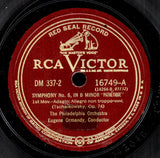 Pyotr Ilyich Tchaikovsky, Eugene Ormandy, The Philadelphia Orchestra : Symphony No. 6 In B Minor ("Pathétique") (5xShellac, 12", Album, RP, Ind)