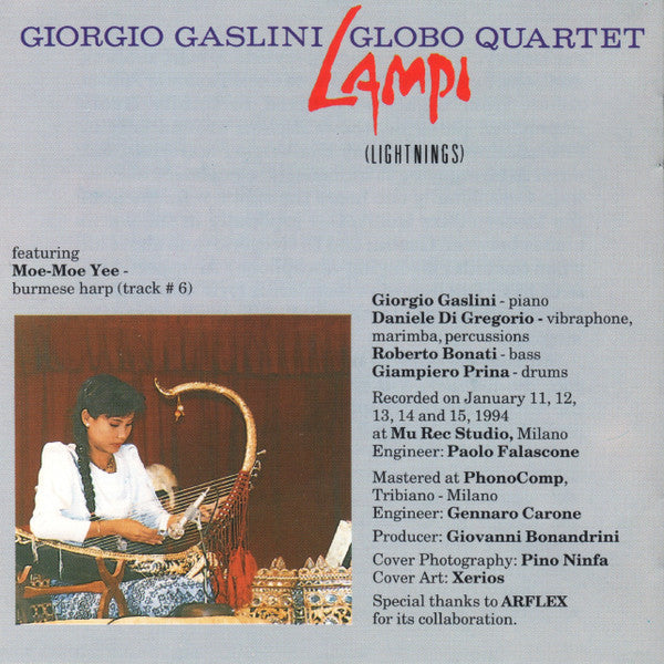 Giorgio Gaslini Globo Quartet : Lampi = Lightnings (CD, Album)