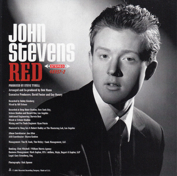 John Stevens (15) : Red (CD, Album)