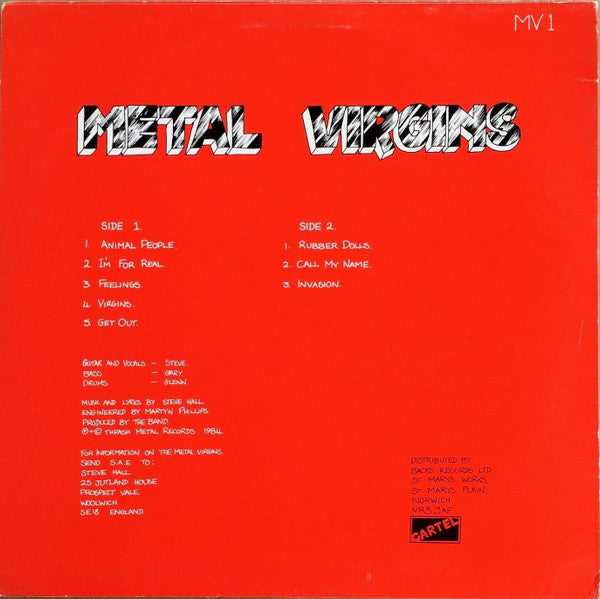 Metal Virgins : Animal People (LP, Album)
