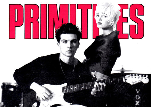 Primitives* : Way Behind Me (7", Single, Ltd, Num, Red)