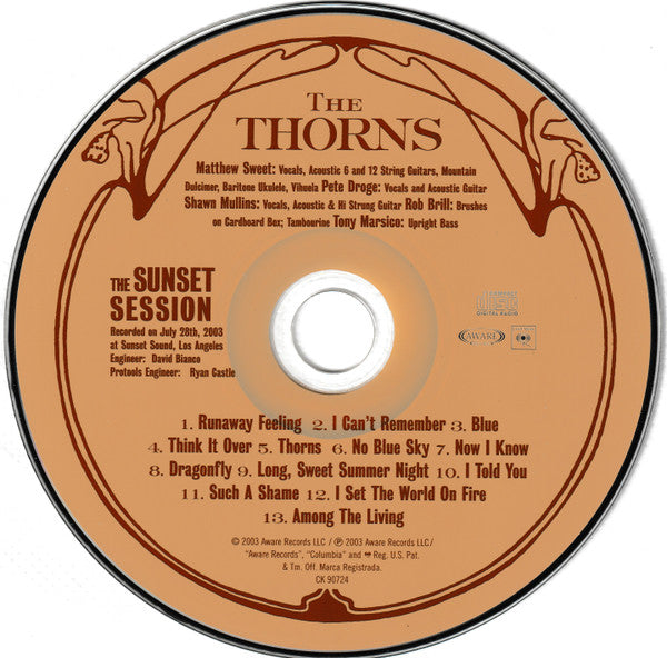 The Thorns : The Thorns (2xCD, Album, Enh, RE)
