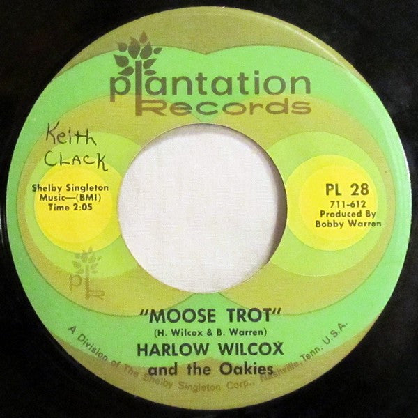 Harlow Wilcox And The Oakies : Groovy Grubworm (7", Single)