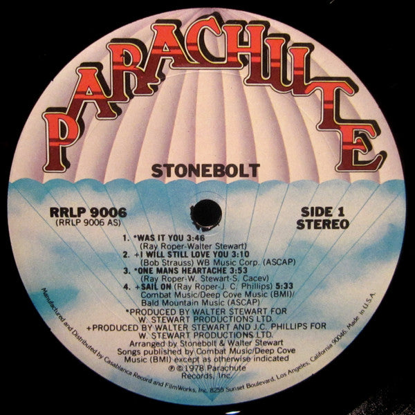 Stonebolt : Stonebolt (LP, Album, Kee)