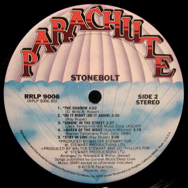 Stonebolt : Stonebolt (LP, Album, Kee)