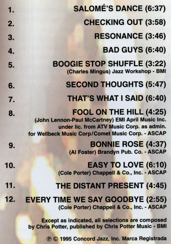 Chris Potter (2) : Pure (CD, Album)