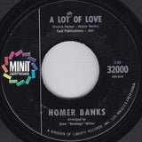 Homer Banks : A Lot Of Love (7", Single, Mon)