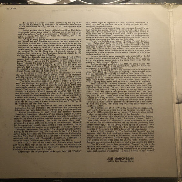 The Spaniels : The Spaniels (2xLP, Comp)