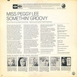 Peggy Lee : Somethin' Groovy (LP, Album)