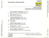 Erich Kunzel, Cincinnati Pops Orchestra : Orchestral Spectaculars (CD, Album)