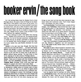 Booker Ervin : The Song Book (CD, Album, RE, RM)