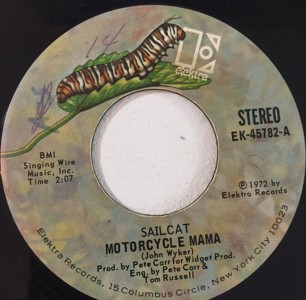 Sailcat : Motorcycle Mama (7", Single)