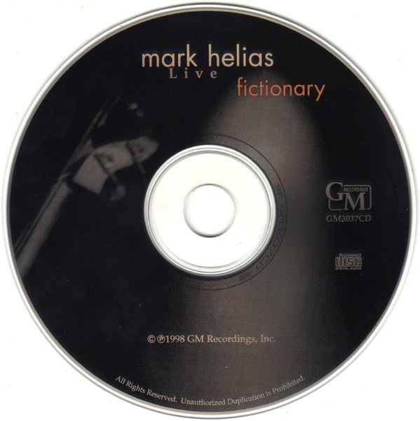 Mark Helias : Fictionary (CD, Album)