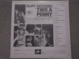 Cliff Richard : Two A Penny (LP, Album, Mono, Blu)