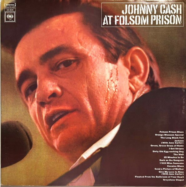 Johnny Cash : At Folsom Prison (LP, Album, Pit)