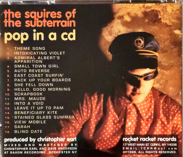 The Squires Of The Subterrain : Pop In A CD (CD, Album)