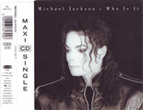 Michael Jackson : Who Is It (CD, Maxi)