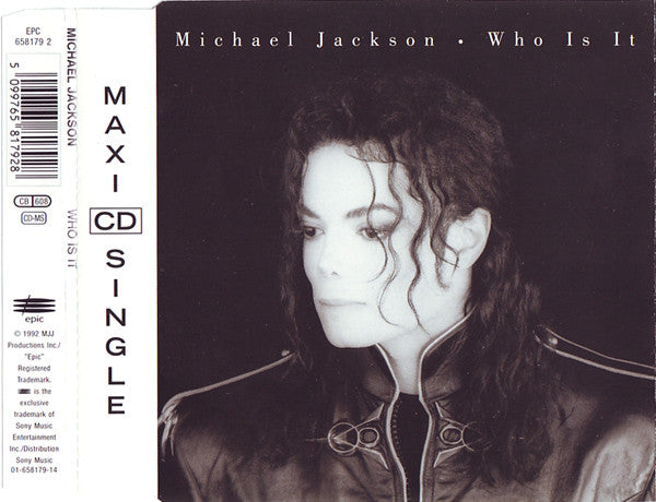 Michael Jackson : Who Is It (CD, Maxi)
