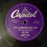 Les Paul & Mary Ford : It's A Lonesome Old Town / Tiger Rag (Shellac, 10", Scr)