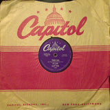 Les Paul & Mary Ford : It's A Lonesome Old Town / Tiger Rag (Shellac, 10", Scr)