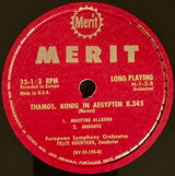 Wolfgang Amadeus Mozart : Eine Kleine Nachtmusik, Thamos - Konig In Aegypten (10")