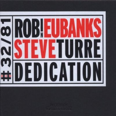 Steve Turre & Robin Eubanks : Dedication (CD, Album, RE)