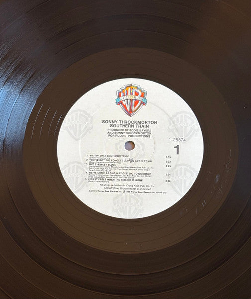 Sonny Throckmorton : Southern Train (LP, Promo)