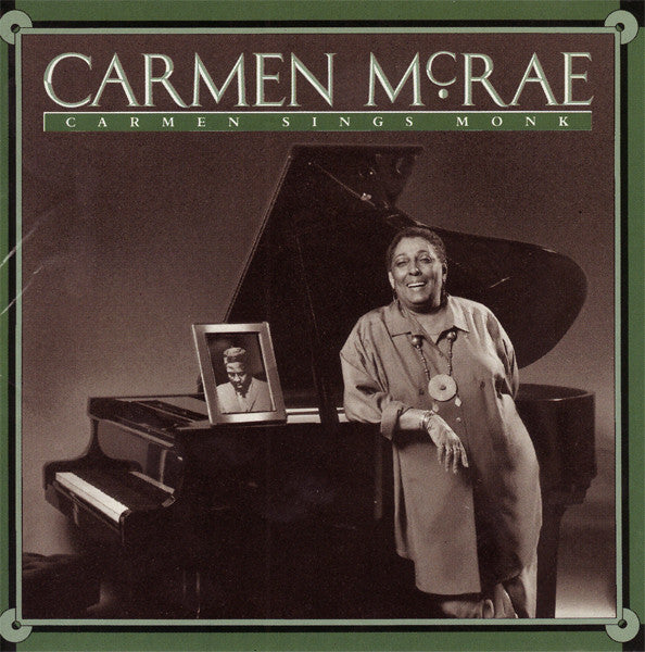Carmen McRae : Carmen Sings Monk (CD, Album)