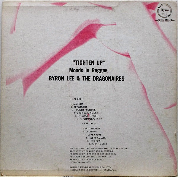 Byron Lee And The Dragonaires : Tighten Up (LP, Album)