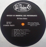 Various : An Odyssey Of Immortal Jazz Performances (LP, Smplr)