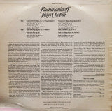 Sergei Vasilyevich Rachmaninoff, Frédéric Chopin : Rachmaninoff Plays Chopin (LP, Comp, Mono)