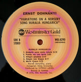 Ernst von Dohnányi, Kornél Zemplény, Hungarian State Symphony Orchestra, György Lehel : Variations On A Nursery Song / Ruralia Hungarica (LP, RE)