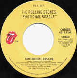 The Rolling Stones : Emotional Rescue / Down In The Hole (7", RE, SP)