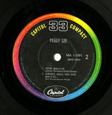 Peggy Lee : Mañana (7", EP, Mono)