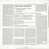 János Ferencsik, Magyar Rádió És Televízió Énekkara And Magyar Rádió És Televízió Szimfónikus Zenekara - Zoltán Kodály : Te Deum Of Buda Castle / Missa Brevis (LP)