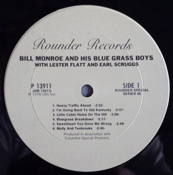 Bill Monroe & His Blue Grass Boys With Flatt & Scruggs : The Original Bluegrass Band (LP, Comp)