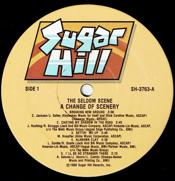 The Seldom Scene : A Change Of Scenery (LP, Album)