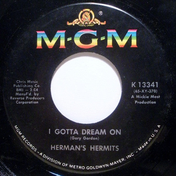 Herman's Hermits : Mrs. Brown You've Got A Lovely Daughter (7", Single)