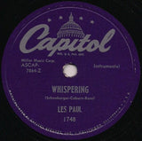 Les Paul & Mary Ford / Les Paul : The World Is Waiting For The Sunrise / Whispering (Shellac, 10")