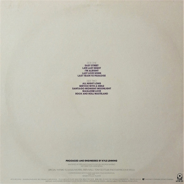 Thunder (18) : Thunder (LP, Album, Spe)