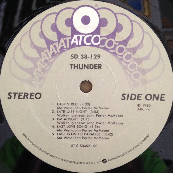 Thunder (18) : Thunder (LP, Album, Spe)