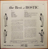 Earl Bostic : The Best Of Bostic (LP, Album, Comp)