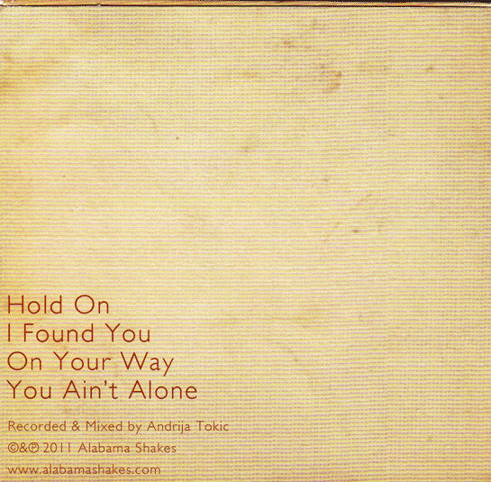 Alabama Shakes : Alabama Shakes EP (CD, EP)