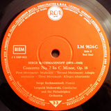 Serge Rachmaninow*, Philadelphia-Orchester*, Leopold Stokowski : Konzert Für Klavier Und Orchester Nr. 1 Fis-moll Und Nr. 2 C-moll (LP, Comp, M/Print)