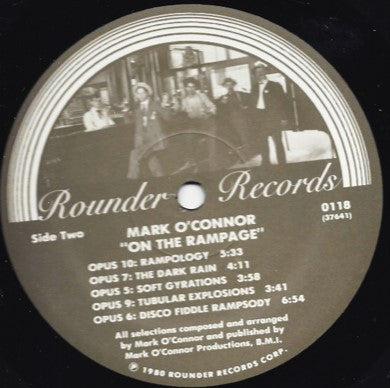 Mark O'Connor : On The Rampage (LP, Album, Wak)