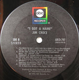 Jim Croce : I Got A Name (LP, Album)