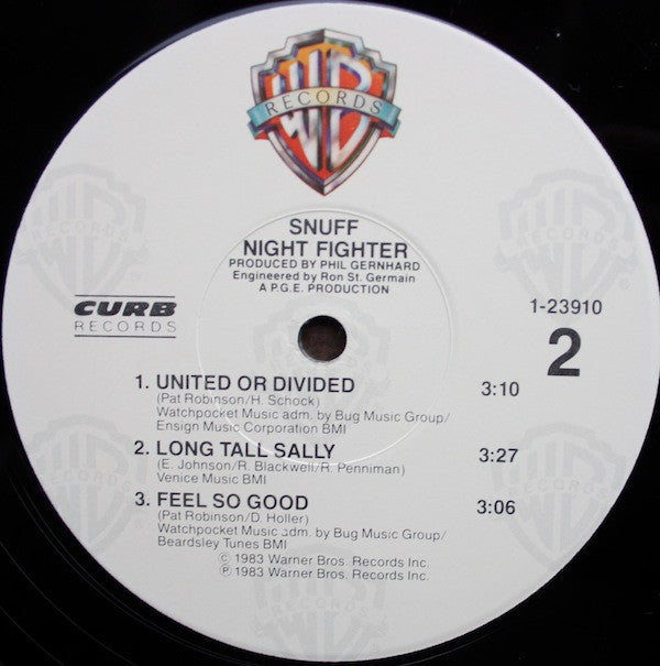 Snuff (7) : Night Fighter (LP, MiniAlbum)