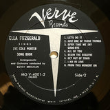 Ella Fitzgerald : Sings The Cole Porter Song Book (2xLP, Album, Mono)