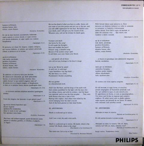 Krzysztof Penderecki : Dies Irae (Auschwitz Oratorium) (LP, Album)