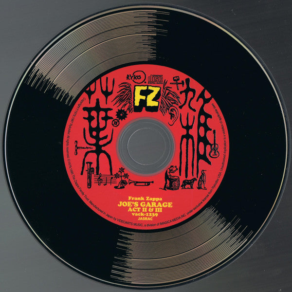 Frank Zappa : Joe's Garage Acts II & III (CD, Album, Ltd, RE, RM, Pap)
